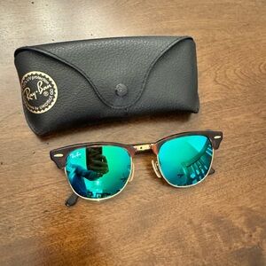 Mirrored ray ban sunglasses